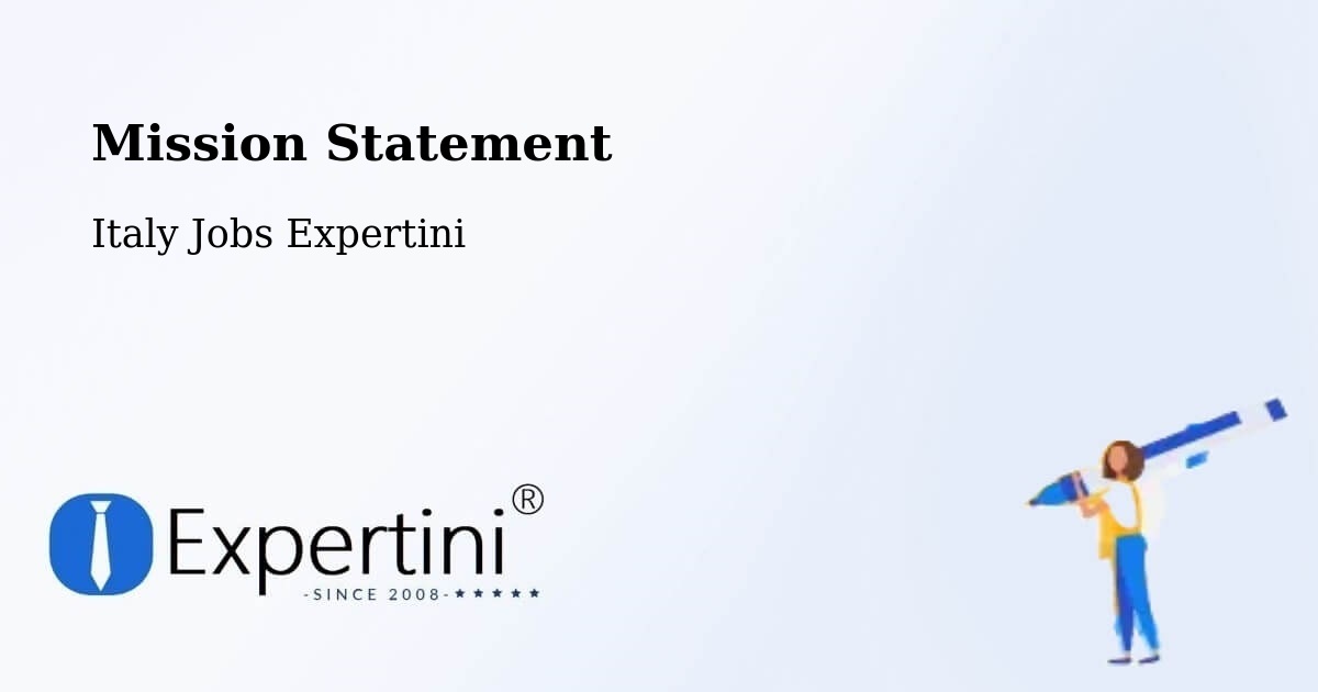 Corporate Mission – Osmate - Italy Jobs Expertini